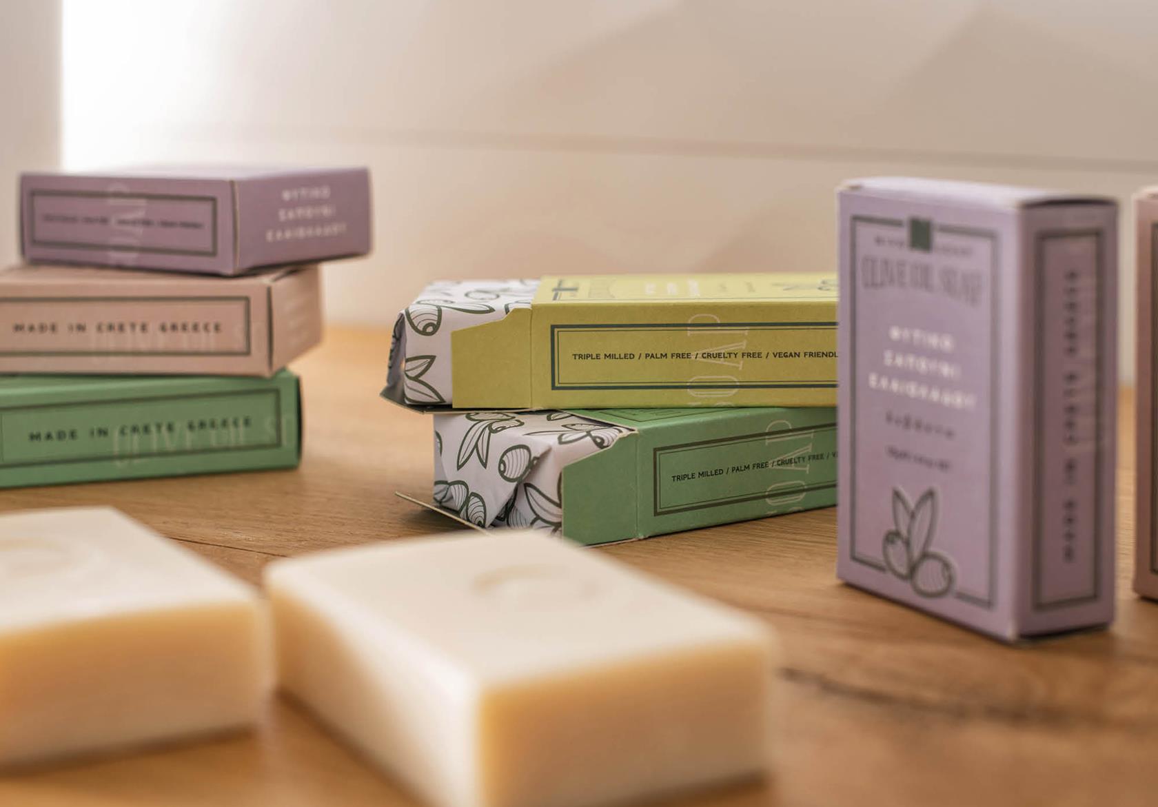 OLIVE OIL SOAP PACKAGING